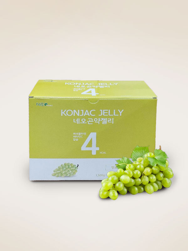 Neofood Konjac Jelly White Grape Low Calorie 150g