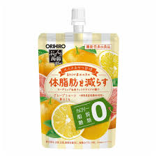 ORIHIRO Plandu Purunto Konjac Jelly Zero Calorie 130g grapefruit