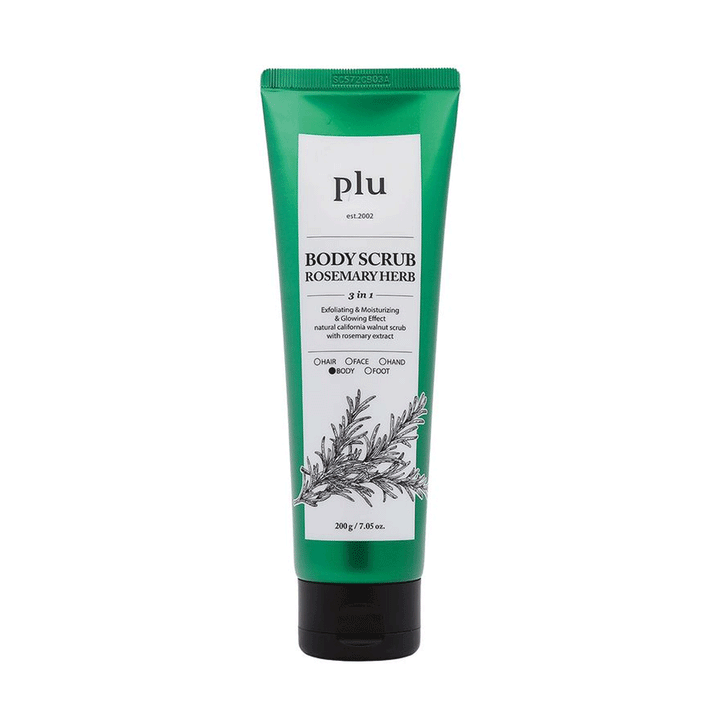 plu Body Scrub Original #Rosemary Herb 200ml body scrub, new, SKIN CARE, Treatments, Exfoliators