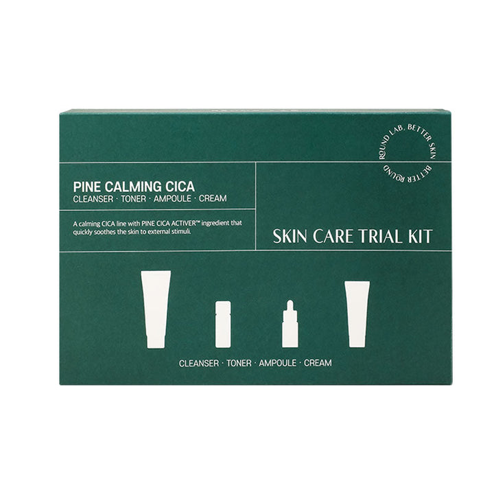 Round Lab Pine Calming Cica Trial Kit Calming Hydration
