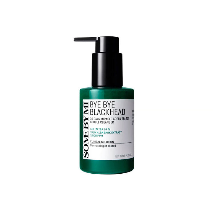 SOME BY MI Bye Bye Blackhead Green Tea Tox Bubble Cleanser 120g