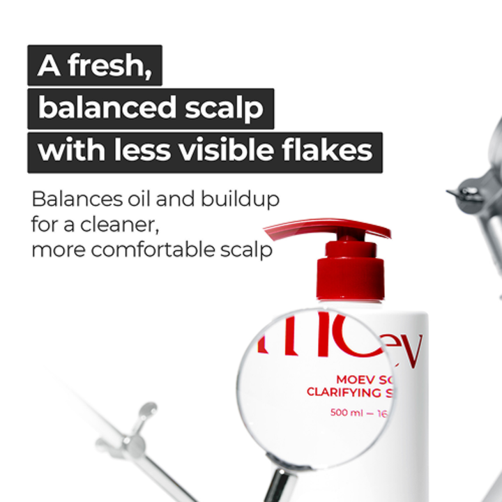 MOEV Scalp Clarifying Shampoo 500ml HAIR CARE, Shampoo & Conditioner, Shampoo