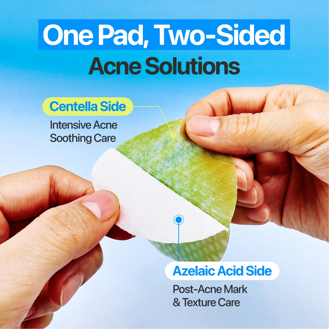 numbuzin Zero Blemish Azela Cica Balancing Dual Pads 210ml / 60pads SKIN CARE, Toners, Toner Pads