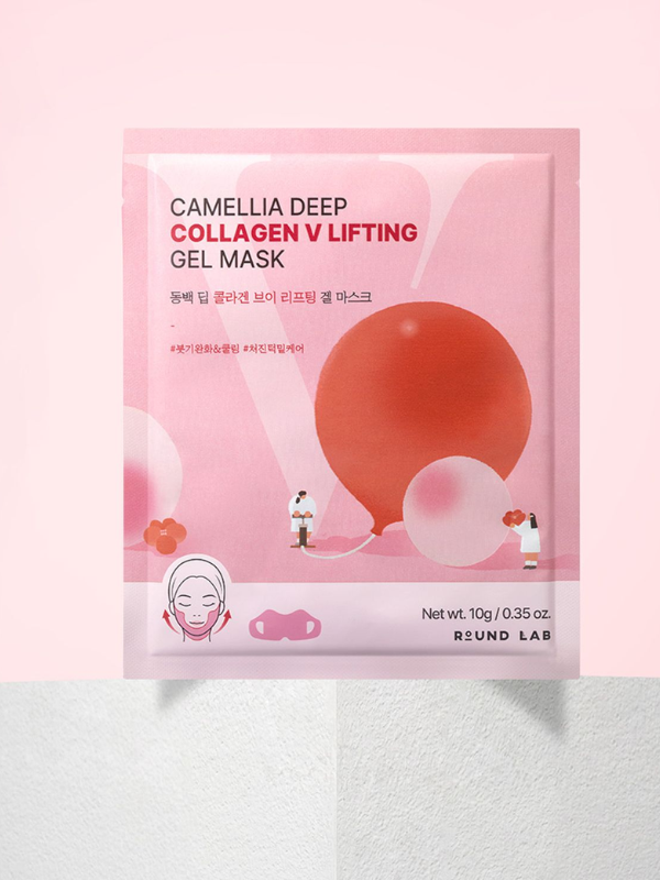 Round Lab Camellia Deep Collagen V Lifting Gel Mask 10g SKIN CARE, Toners