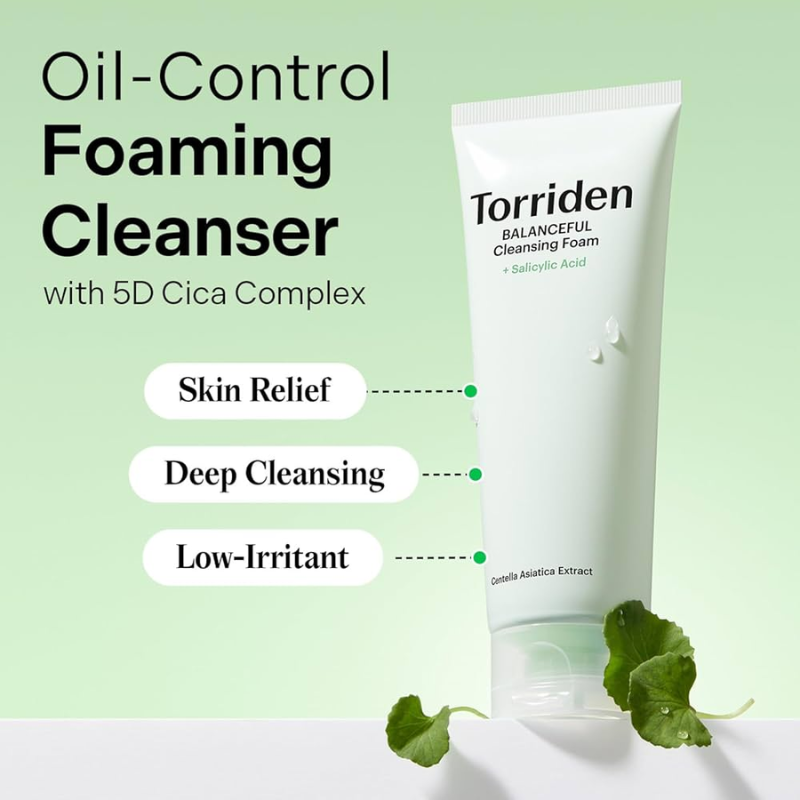 Torriden Balanceful Cica Pore Cleansing Foam 150ml