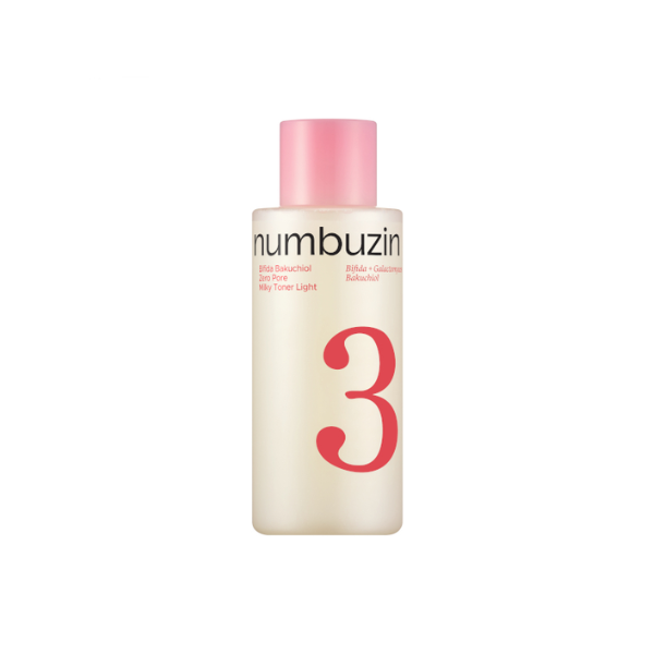 Numbuzin No.3 Bifida Bakuchiol Zero Pore Milky Toner Light 200ml SKIN CARE, Toners