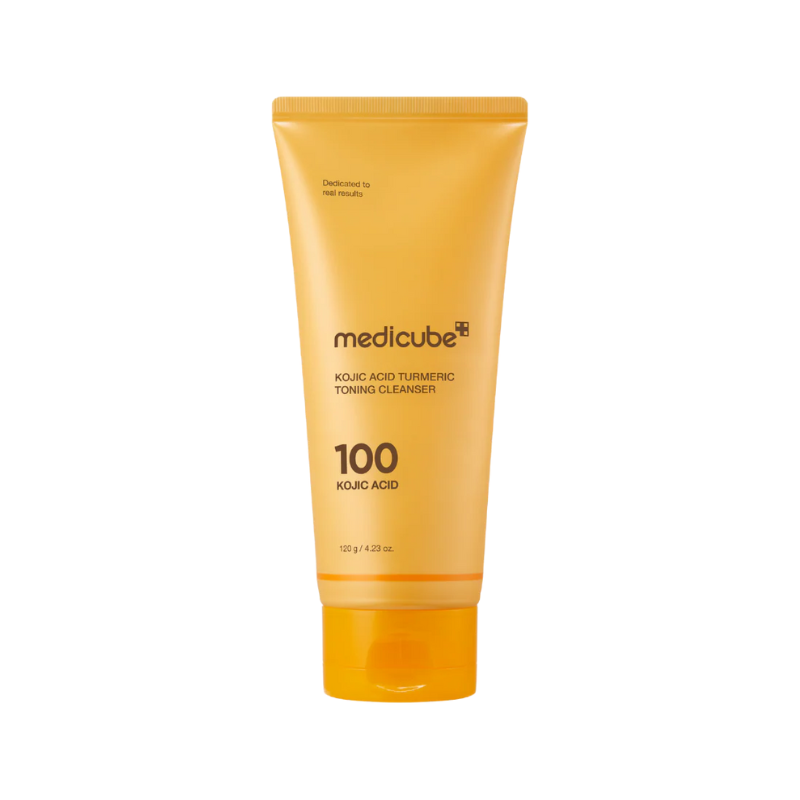 MEDICUBE Kojic Acid Turmeric Toning Cleanser 120g