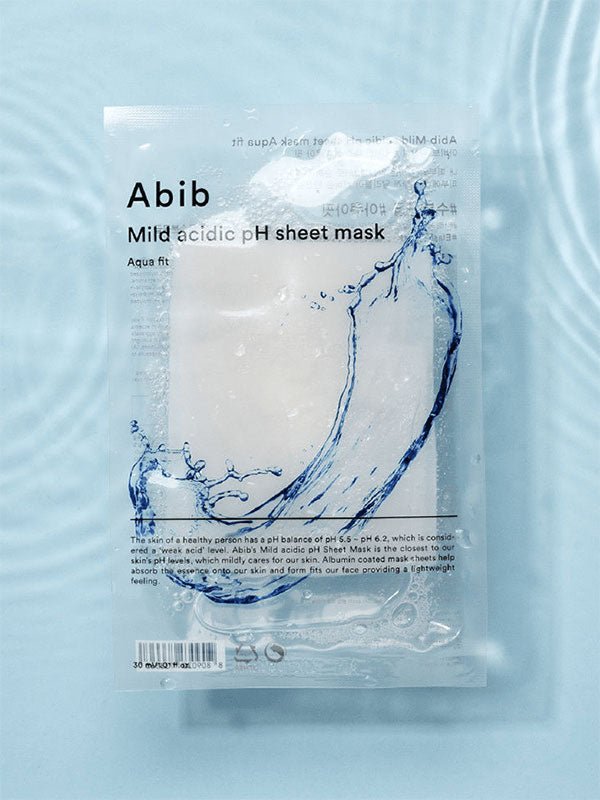 Abib Mild Acidic pH Sheet Mask #Aqua Fit 1 piece Mask oceanbuy.ca markham toronto free ship USA asian korean skincare