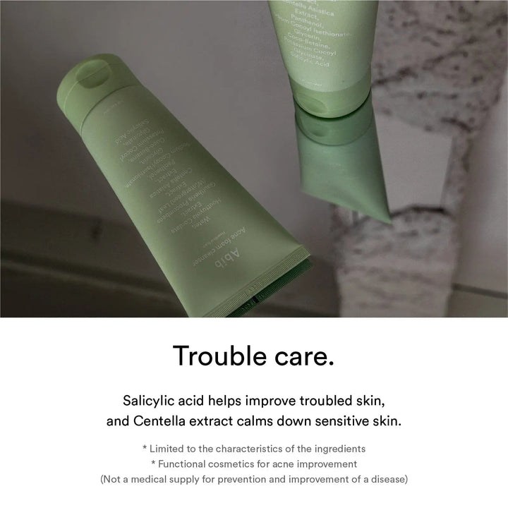 ABIB Foam Cleanser Heartleaf Foam Gentle Purifying (2 Sizes)