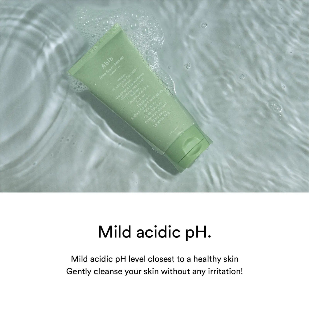 ABIB Foam Cleanser Heartleaf Foam Gentle Purifying (2 Sizes)