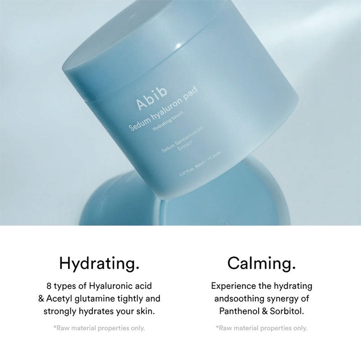 ABIB Sedum Hyaluron Pad Hydration 165ml 75pads
