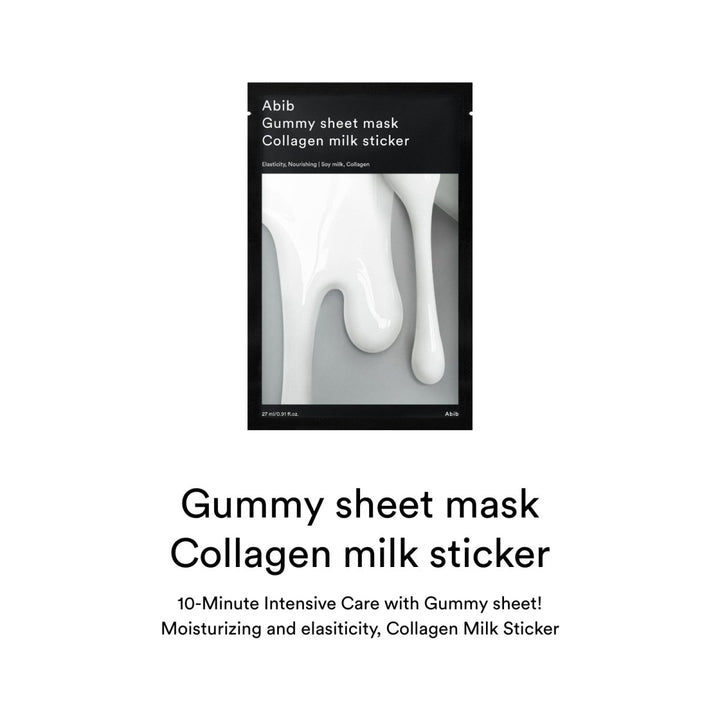Abib Gummy Sheet Mask Collagen Hydration 10 Sheets 2