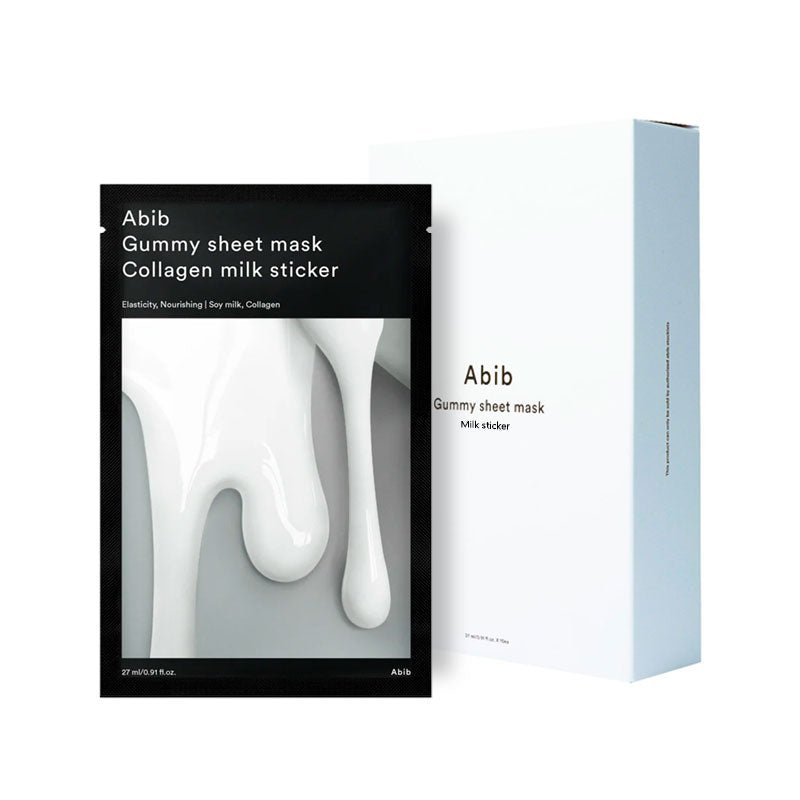 Abib Gummy Sheet Mask Collagen Milk 27ml Mask 1