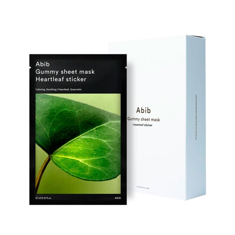Abib Gummy Sheet Mask Heartleaf Extract 27ml Mask 1
