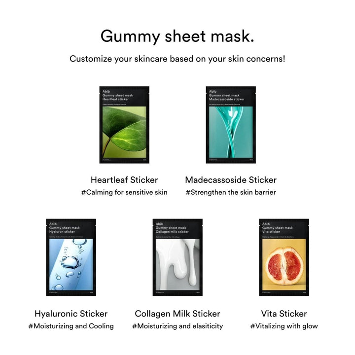Abib Gummy Sheet Mask Vita Brightening 10 Sheets 14