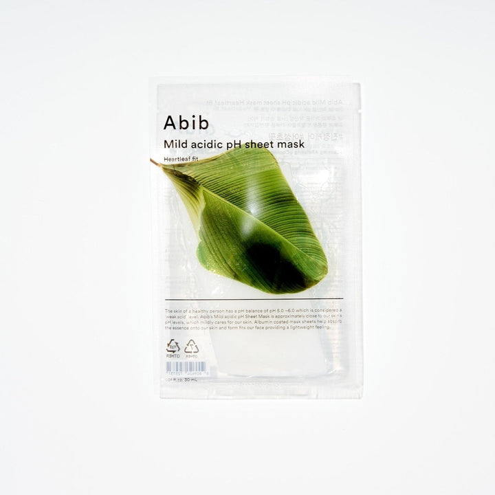 Abib Heartleaf Mask Soothing Calming 10 sheets 1