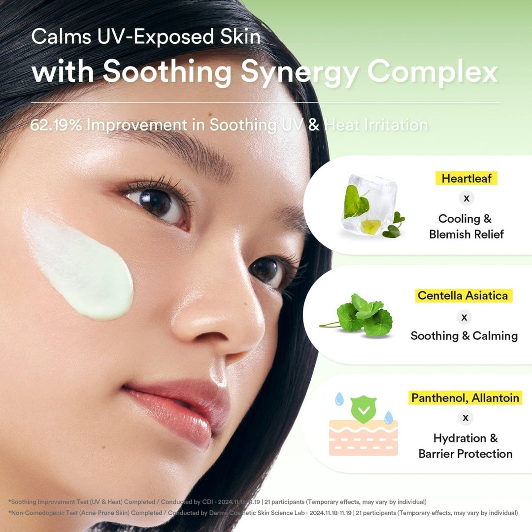 ABIB Heartleaf Mild Sunscreen SPF 50+ PA++++ 50ml Health & Beauty 6