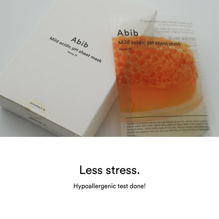 Abib Mild acidic pH Honey sheet mask 10 sheets 8