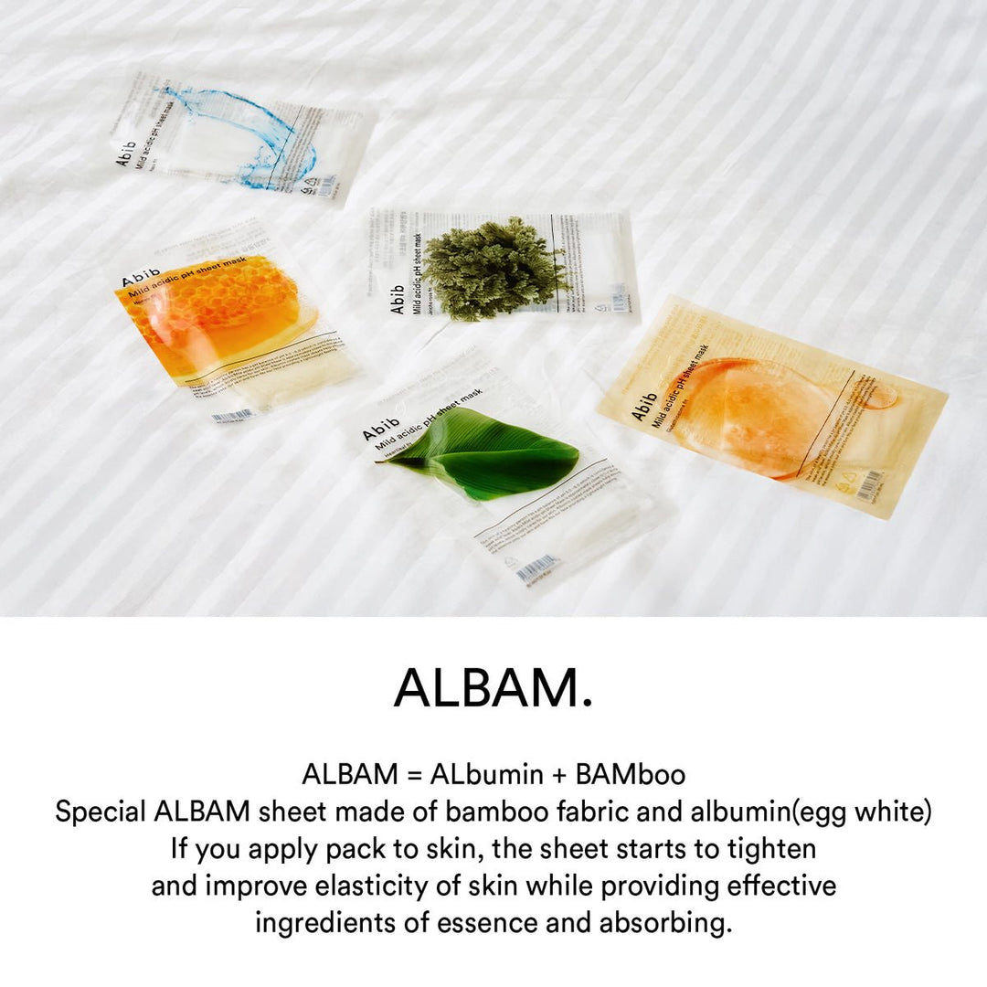 Abib Mild acidic pH Honey sheet mask 10 sheets 6