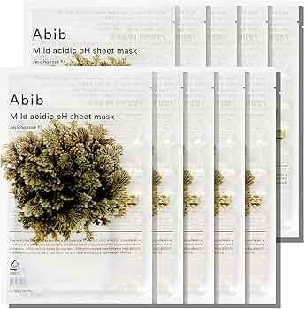 ABIB Mild Acidic PH Sheet Mask Jericho Rose Fit 10pcs 1