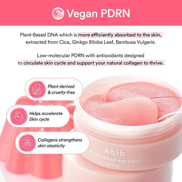 ABIB PDRN Retinal Eye Patch Glow Jelly 60ea 5