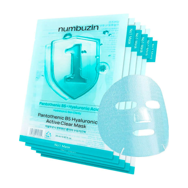 NUMBUZIN No.1 Pantothenic B5 Hyaluronic Clear Mask