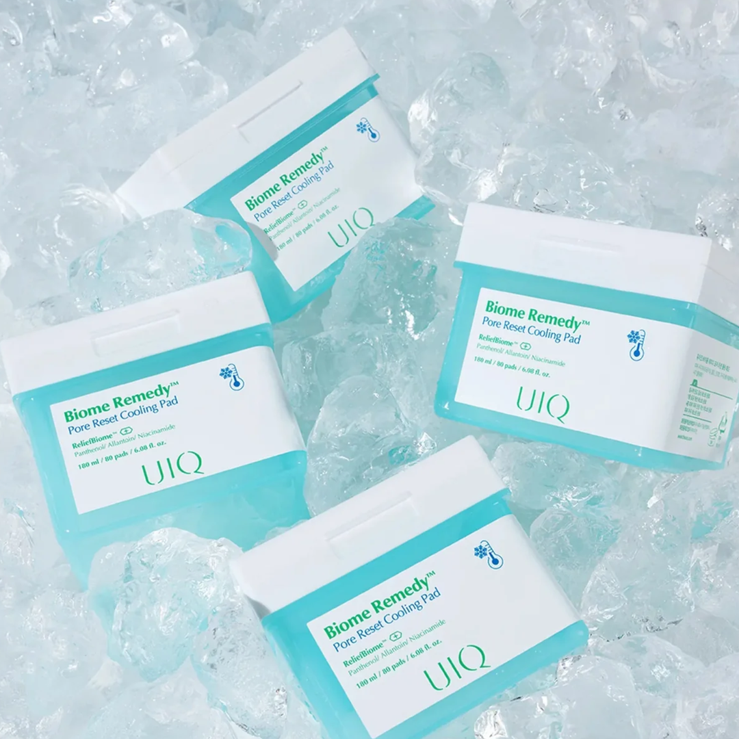 UIQ Biome Remedy™ Pore Reset Cooling Pad 80 pads SKIN CARE, Toners, Toner Pads