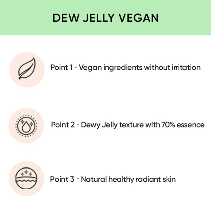 AMUSE Dew Jelly Vegan Cushion 15g - 3 Color to Choose