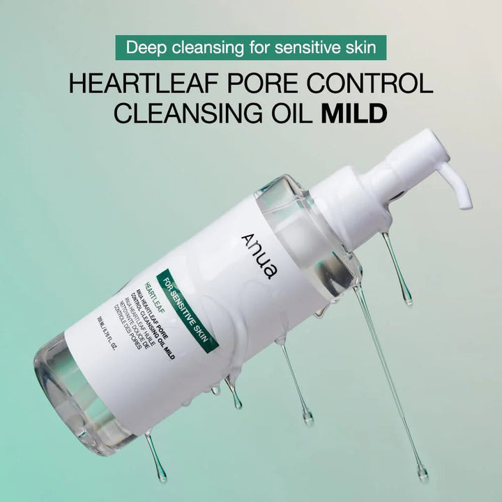 ANUA Heartleaf Pore Control Cleansing Oil Mild 200ml Health & Beauty oceanbuy beauty markham toronto free ship USA asian korean skincare