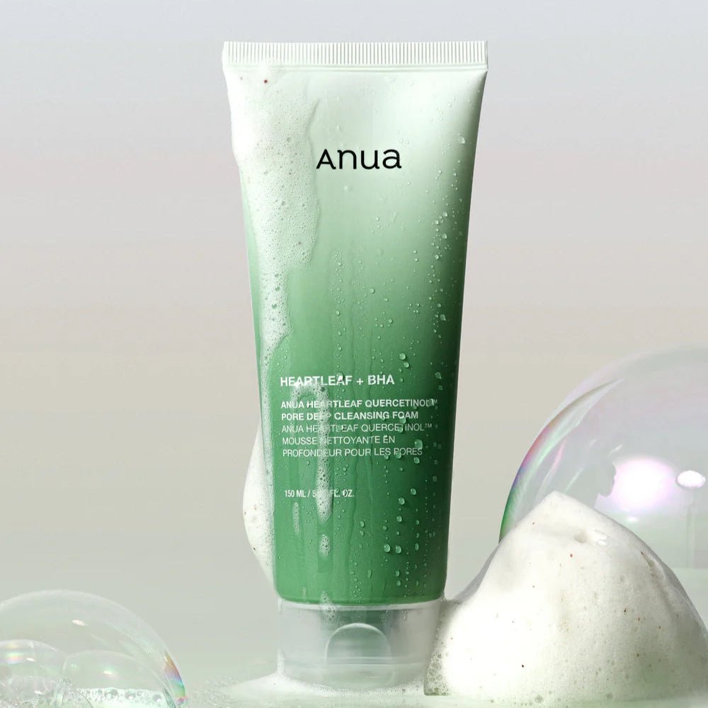 ANUA Heartleaf Quercetinol Pore Deep Cleansing Foam 150ml (2 Pack) Health & Beauty Kbeauty markham toronto free ship USA asian korean