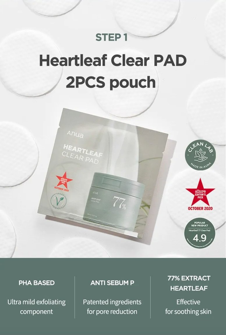 ANUA Heartleaf Soothing Trial Kit Health & Beauty oceanbuy.ca markham toronto free ship USA asian korean skincare