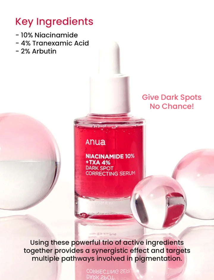 ANUA Niacinamide 10% + TXA 4% Serum 30ml Health & Beauty oceanbuy beauty markham toronto free ship USA asian korean skincare