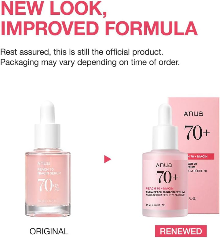 ANUA Peach 70% Niacinamide Serum 30ml Health & Beauty Kbeauty markham toronto free ship USA asian korean