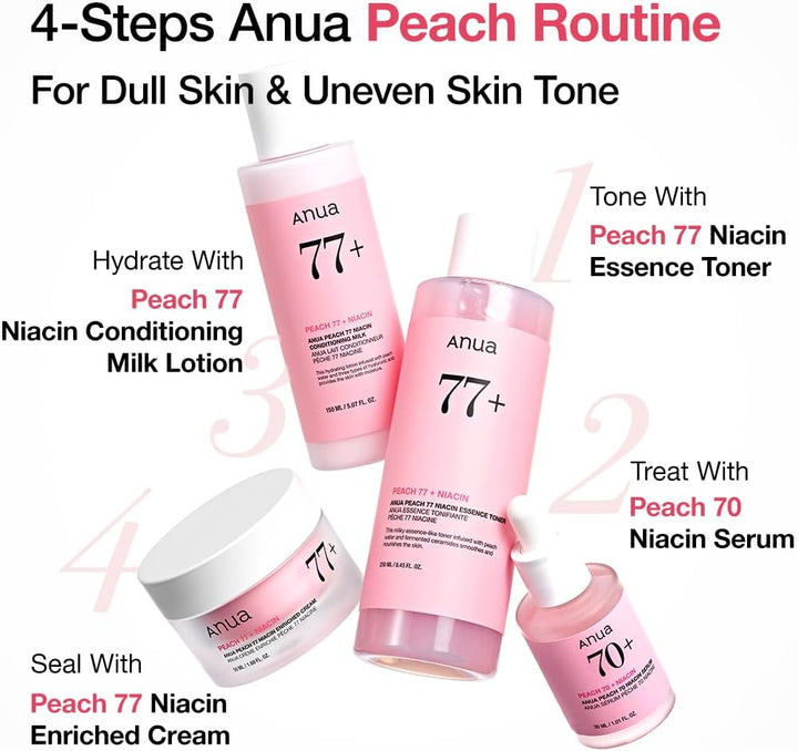 ANUA Peach 70% Niacinamide Serum 30ml Health & Beauty Kbeauty markham toronto free ship USA asian korean