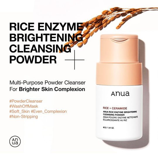 Anua Rice Enzyme Brightening Cleansing Powder 40g oceanbuy beauty markham toronto free ship USA asian korean skincare