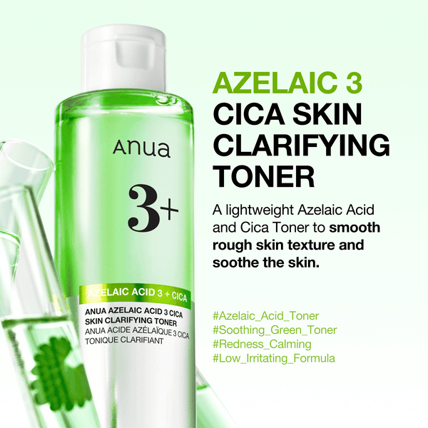 ANUA Azelaic 3 Cica Skin Clarifying Toner 150ml 2