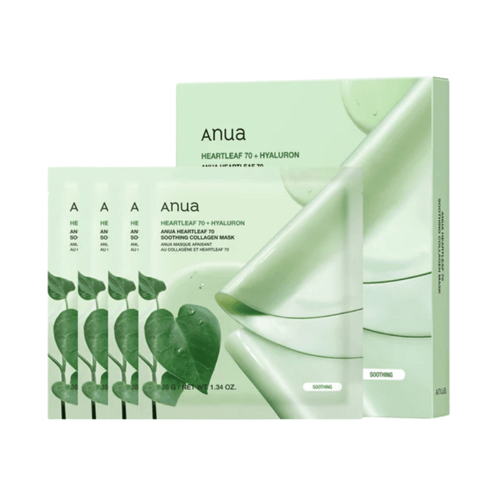 Anua Heartleaf 70 Soothing Collagen Mask 38g Mask 1