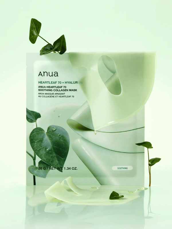 Anua Heartleaf 70 Soothing Collagen Mask 38g Mask 2