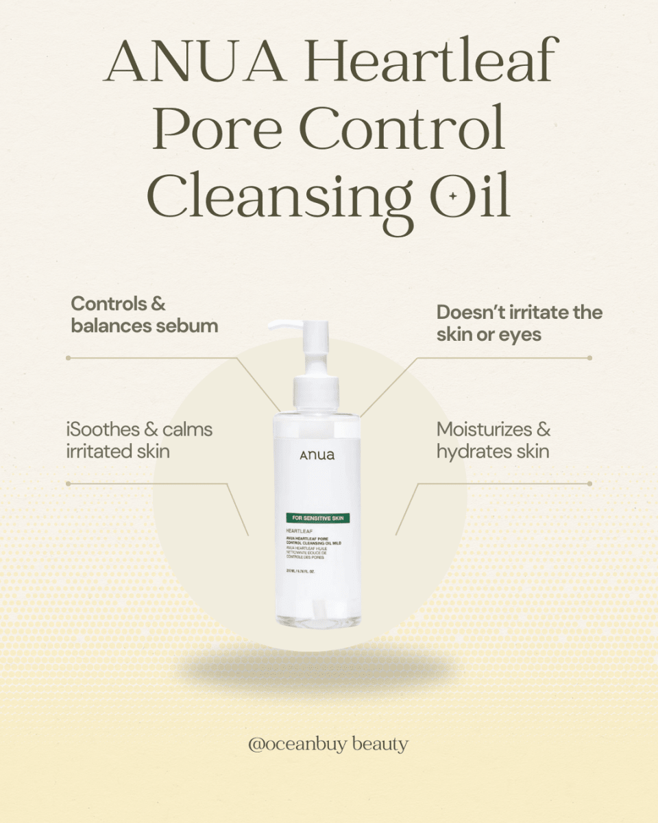 ANUA Heartleaf Pore Control Cleansing Oil 200ml Health & Beauty 2