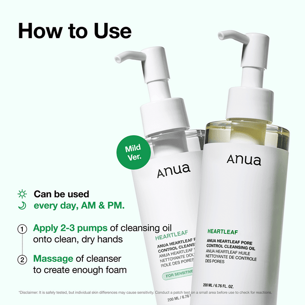 ANUA Heartleaf Pore Control Cleansing Oil 200ml Health & Beauty 6