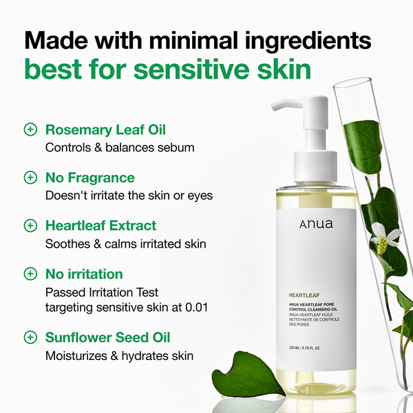 ANUA Heartleaf Pore Control Cleansing Oil 200ml Health & Beauty 3