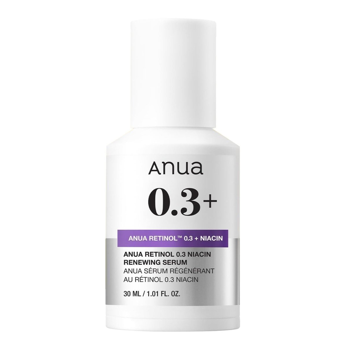 ANUA RETIONAL 0.3 NIACIN RENEWING SER×20 anua nano retinol 0.3 niacin renewing serum for Radiance