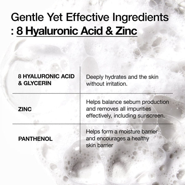 ANUA PDRN Hyaluronic Acid Moisturizing Cleansing Foam 150ml 4