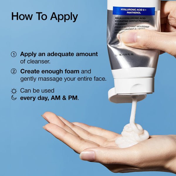 ANUA PDRN Hyaluronic Acid Moisturizing Cleansing Foam 150ml 5