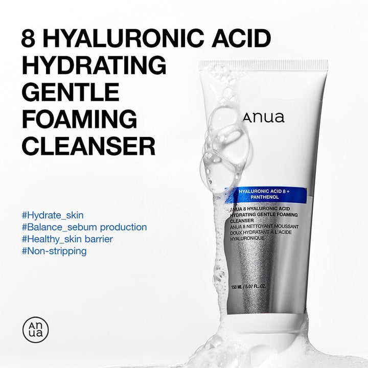 ANUA PDRN Hyaluronic Acid Moisturizing Cleansing Foam 150ml 2
