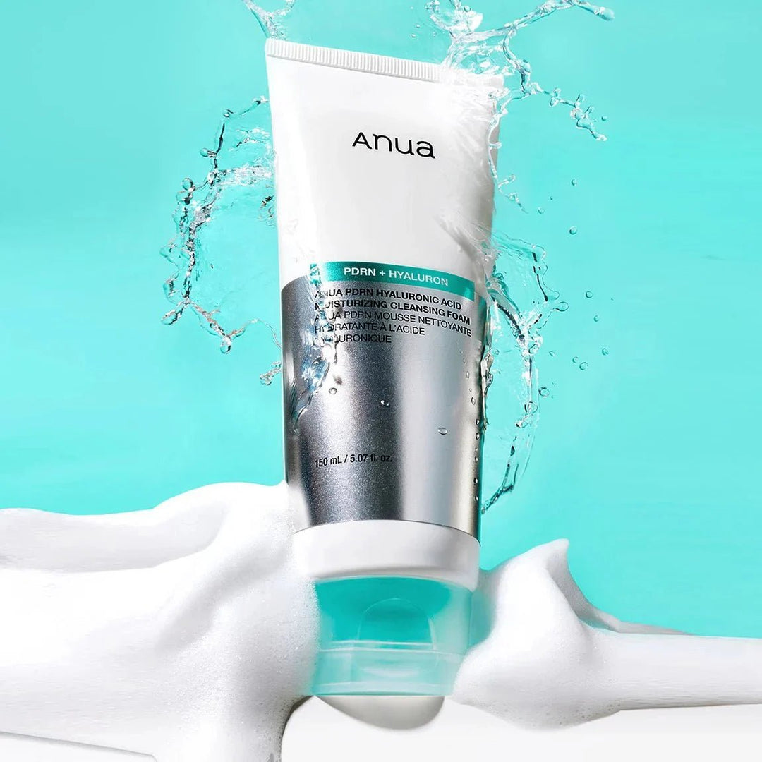 Anua PDRN Hyaluronic Acid Moisturizing Cleansing Foam 150ml Facial Cleanser 1