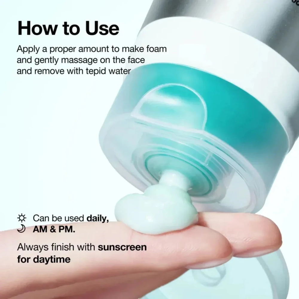 Anua PDRN Hyaluronic Acid Moisturizing Cleansing Foam 150ml Facial Cleanser 2