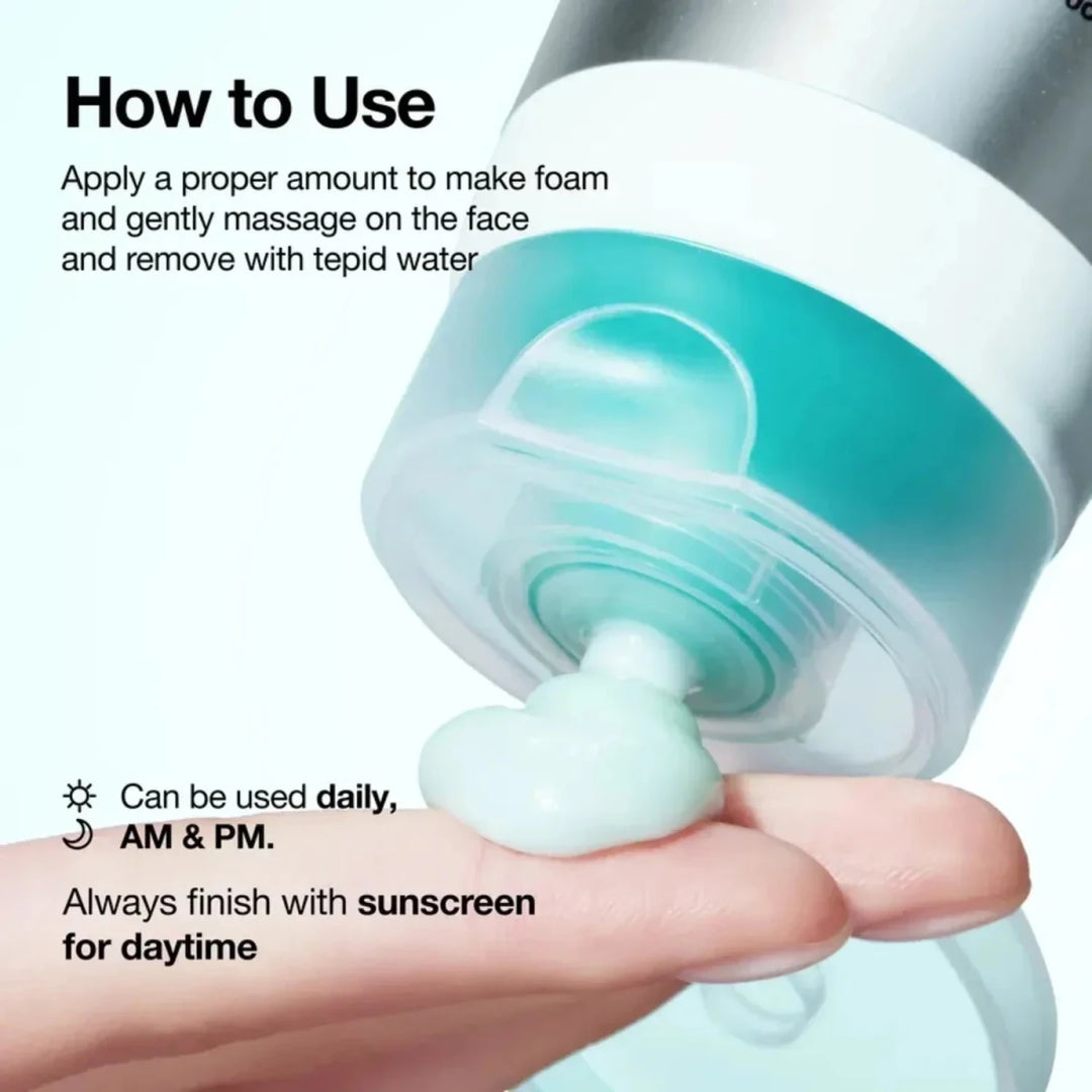 Anua PDRN Hyaluronic Acid Moisturizing Cleansing Foam 150ml Facial Cleanser 2