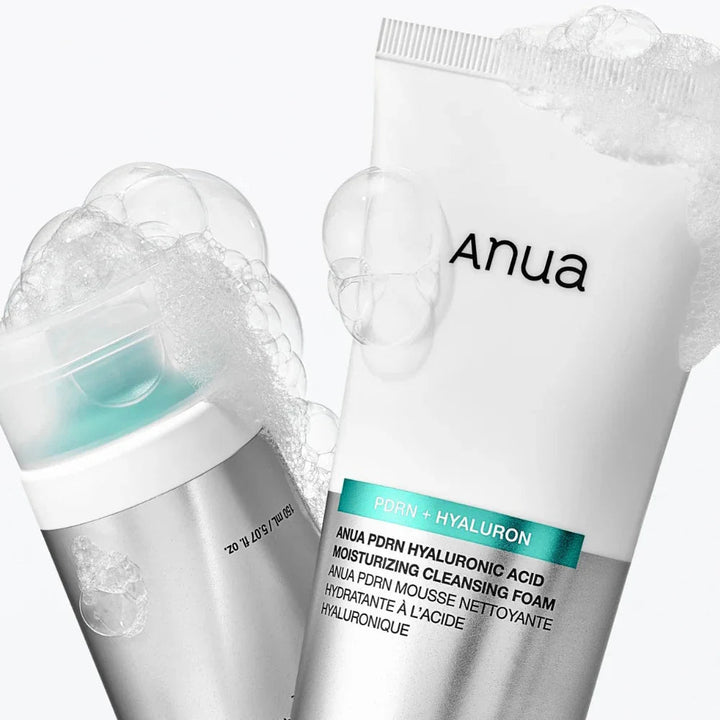 Anua PDRN Hyaluronic Acid Moisturizing Cleansing Foam 150ml Facial Cleanser 3