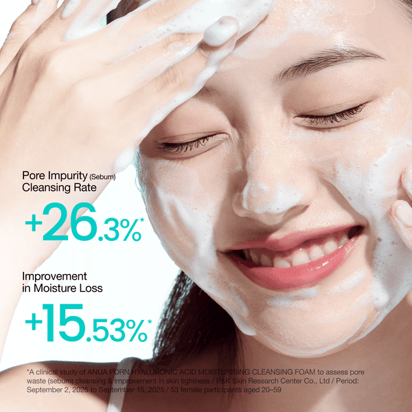 ANUA PDRN Hyaluronic Acid Moisturizing Cleansing Foam 150ml 4